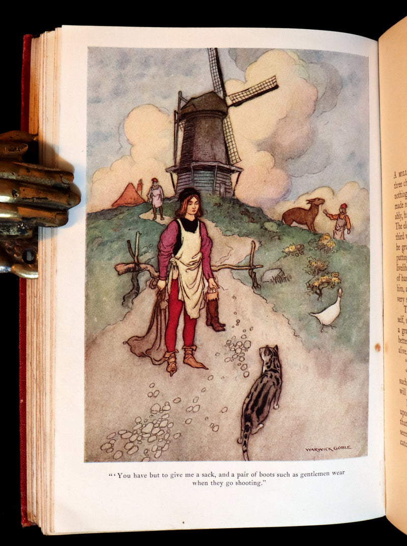 1923 Rare 1st Octavo Edition - THE FAIRY BOOK by Dinah CRAIK Illustrated by Warwick Goble.