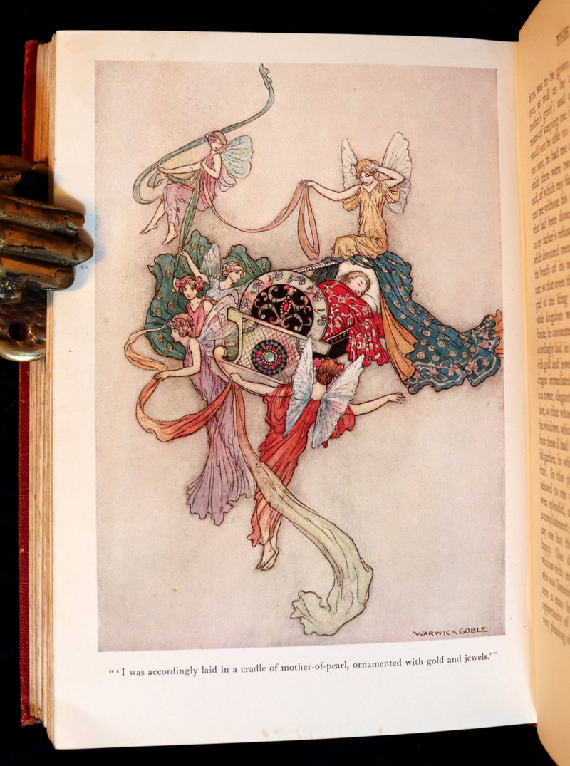 1923 Rare 1st Octavo Edition - THE FAIRY BOOK by Dinah CRAIK Illustrated by Warwick Goble.