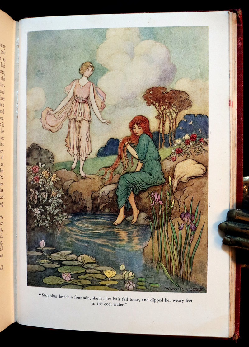 1923 Rare 1st Octavo Edition - THE FAIRY BOOK by Dinah CRAIK Illustrated by Warwick Goble.
