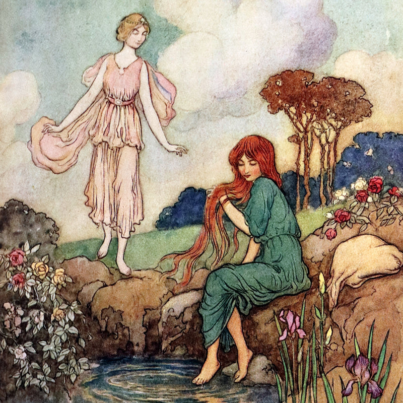 1923 Rare 1st Octavo Edition - THE FAIRY BOOK by Dinah CRAIK Illustrated by Warwick Goble.