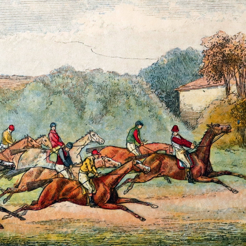 1898 Rare Bayntun Binding - The Chase, the Road, and the Turf by Nimrod and illustrated by Alken.