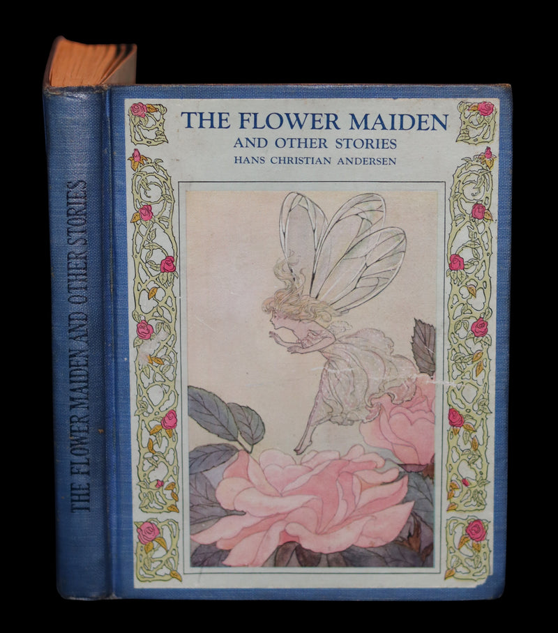 1922 Scarce George W. Jacobs Edition - Andersen's FLOWER MAIDEN illustrated by Elenore Abbott.