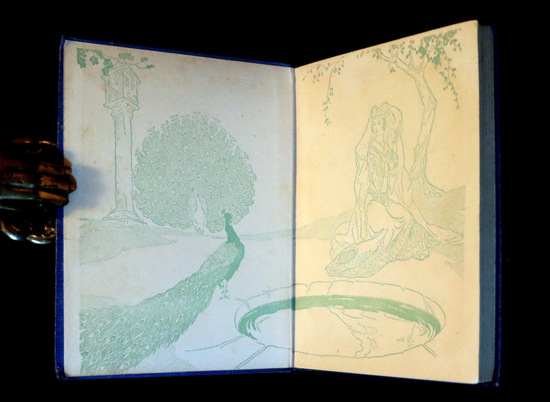 1922 Scarce George W. Jacobs Edition - Andersen's FLOWER MAIDEN illustrated by Elenore Abbott.