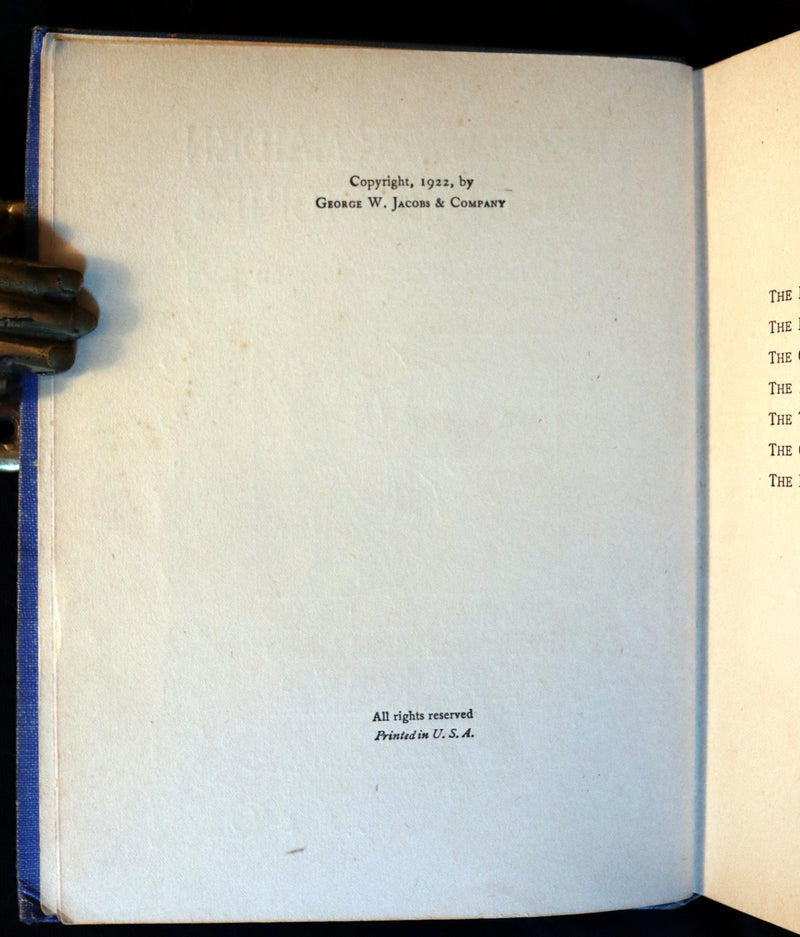 1922 Scarce George W. Jacobs Edition - Andersen's FLOWER MAIDEN illustrated by Elenore Abbott.