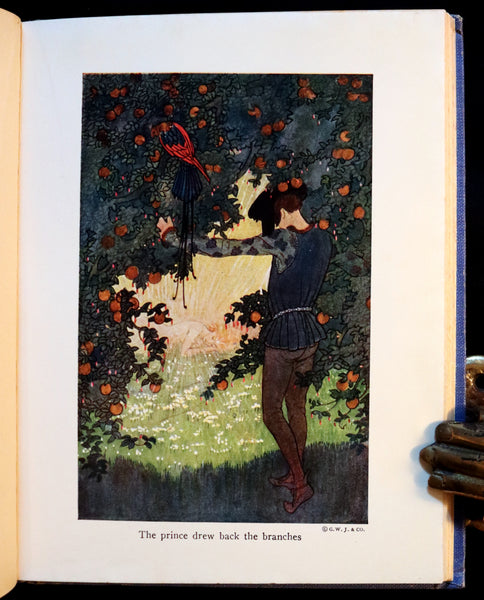 1922 Scarce George W. Jacobs Edition - Andersen's FLOWER MAIDEN illustrated by Elenore Abbott.