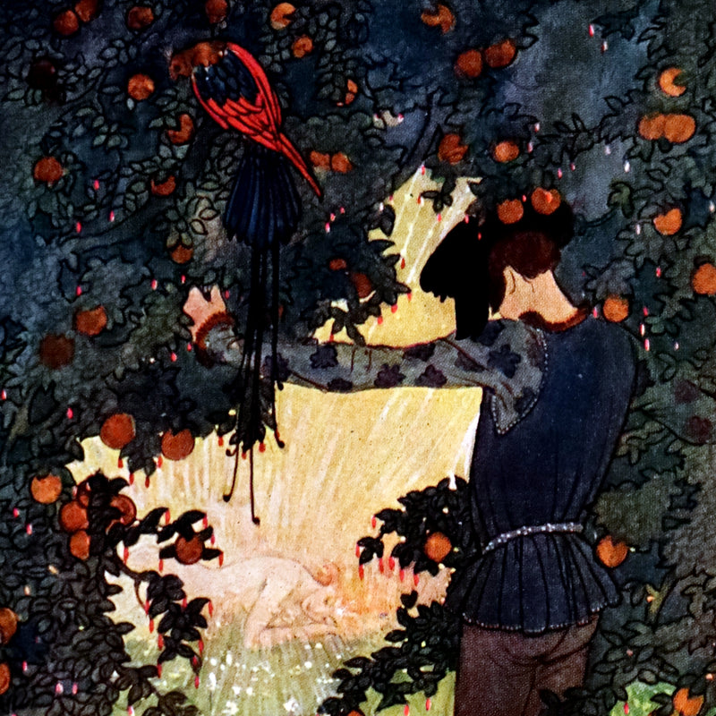 1922 Scarce George W. Jacobs Edition - Andersen's FLOWER MAIDEN illustrated by Elenore Abbott.