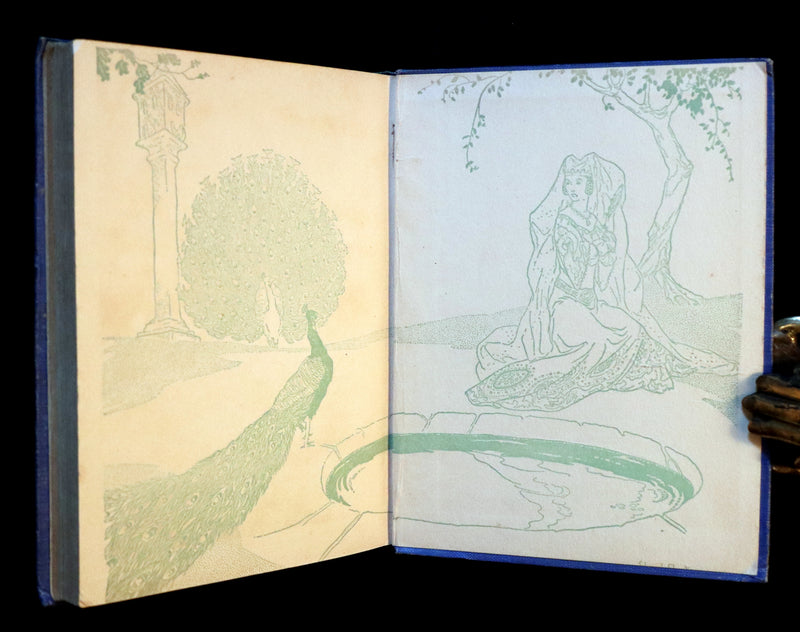 1922 Scarce George W. Jacobs Edition - Andersen's FLOWER MAIDEN illustrated by Elenore Abbott.