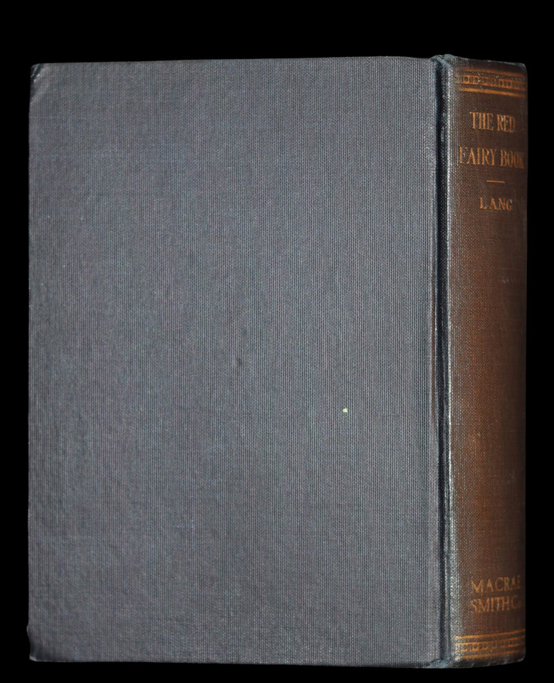 1925 Rare Edition - The RED FAIRY BOOK by Andrew Lang Illustrated by Manning de Villeneuve Lee.