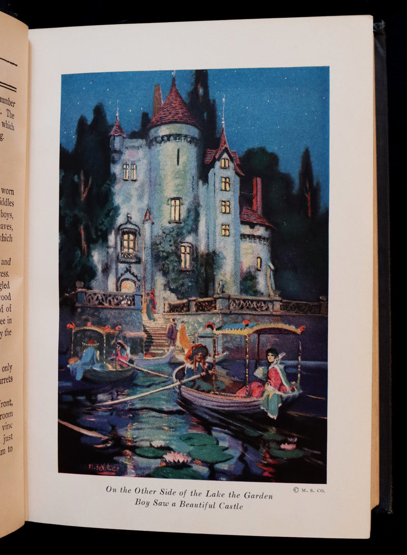 1925 Rare Edition - The RED FAIRY BOOK by Andrew Lang Illustrated by Manning de Villeneuve Lee.