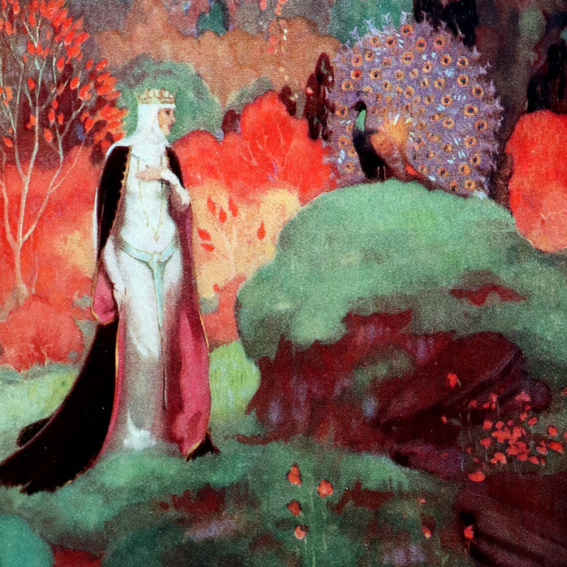 1925 Rare Edition - The RED FAIRY BOOK by Andrew Lang Illustrated by Manning de Villeneuve Lee.