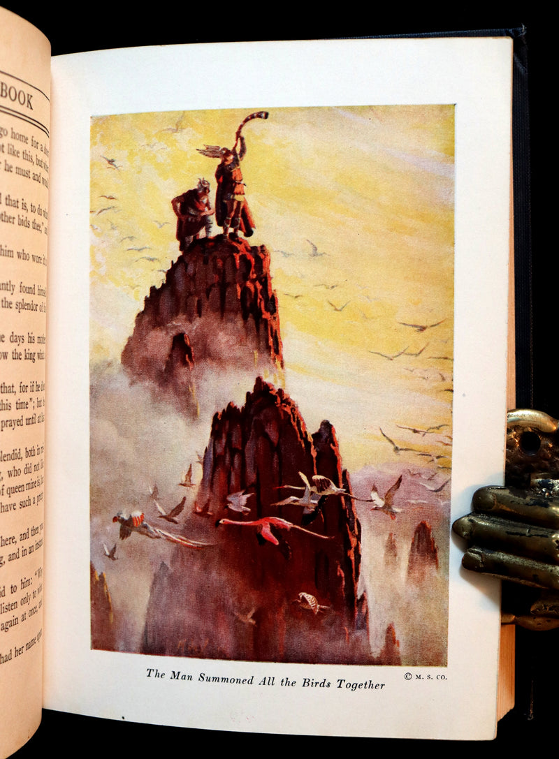 1925 Rare Edition - The RED FAIRY BOOK by Andrew Lang Illustrated by Manning de Villeneuve Lee.