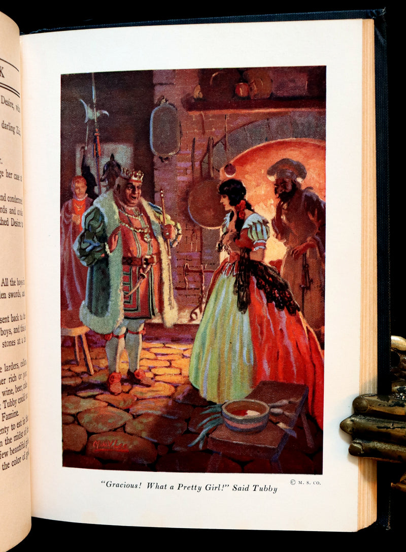 1925 Rare Edition - The RED FAIRY BOOK by Andrew Lang Illustrated by Manning de Villeneuve Lee.