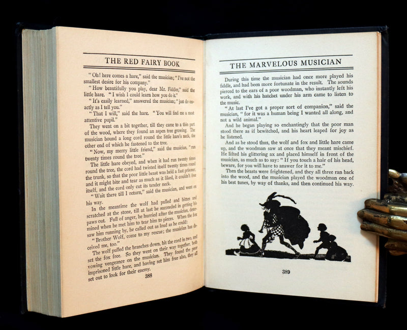 1925 Rare Edition - The RED FAIRY BOOK by Andrew Lang Illustrated by Manning de Villeneuve Lee.