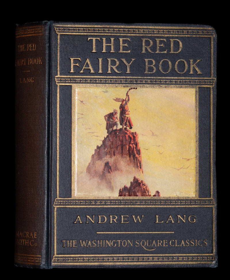 1925 Rare Edition - The RED FAIRY BOOK by Andrew Lang Illustrated by Manning de Villeneuve Lee.