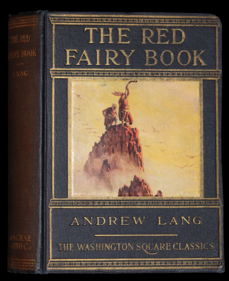1925 Rare Edition - The RED FAIRY BOOK by Andrew Lang Illustrated by Manning de Villeneuve Lee.