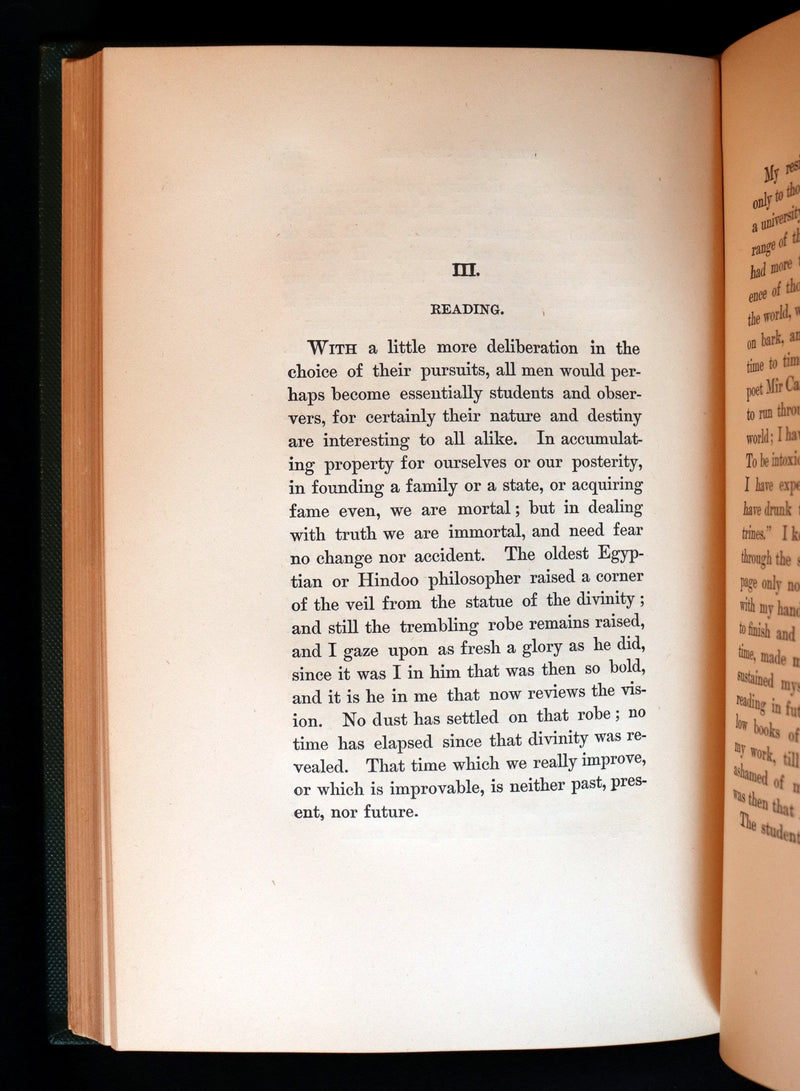 1897 Rare Book - WALDEN or, Life in the Woods by Henry David Thoreau.