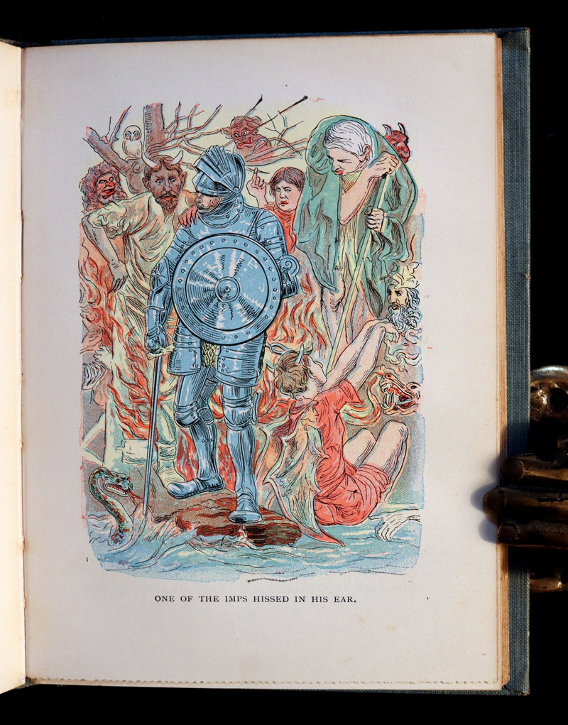 1900 Rare Book - The Pilgrim's Progress with Illustrations in Colors. By John Bunyan.