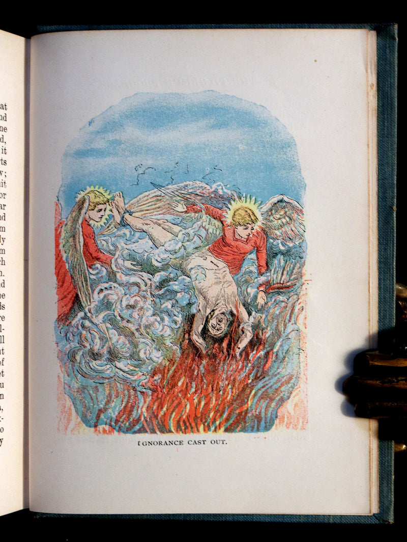 1900 Rare Book - The Pilgrim's Progress with Illustrations in Colors. By John Bunyan.