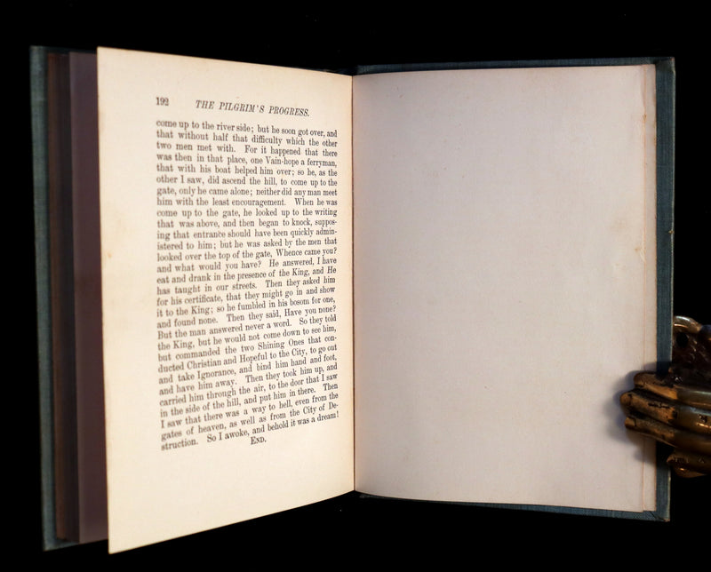 1900 Rare Book - The Pilgrim's Progress with Illustrations in Colors. By John Bunyan.