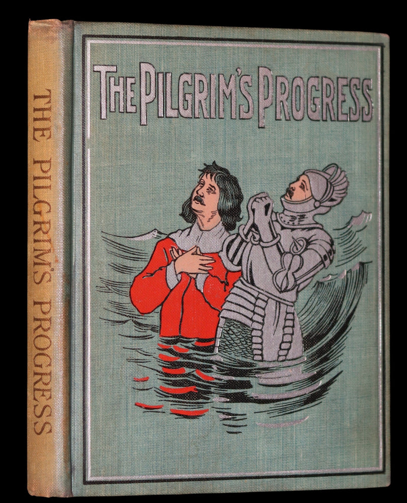 1900 Rare Book - The Pilgrim's Progress with Illustrations in Colors. By John Bunyan.