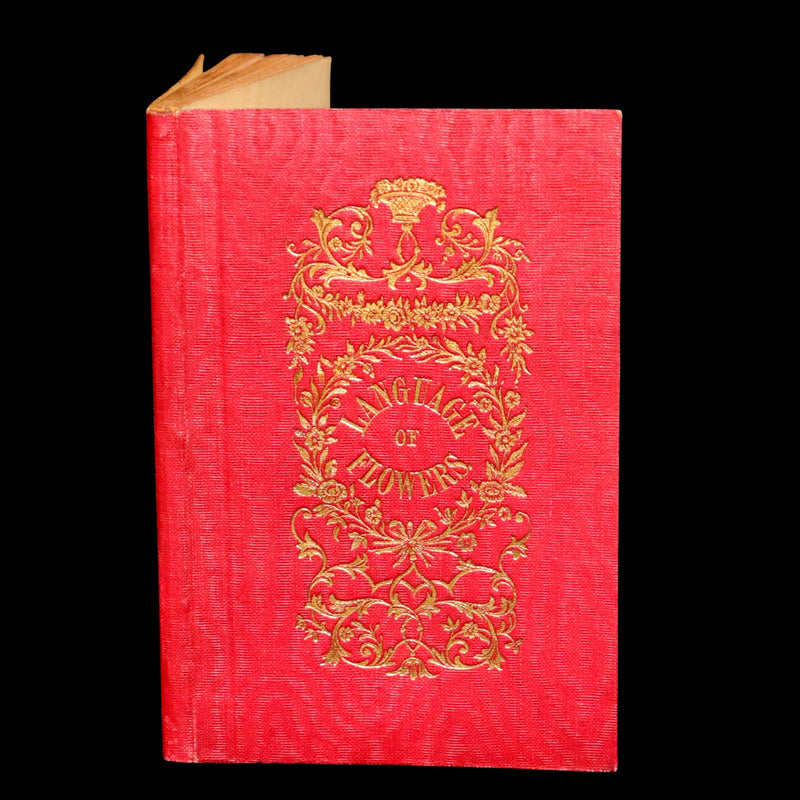 1852 Rare small Floriography Book ~ The Language of Flowers.