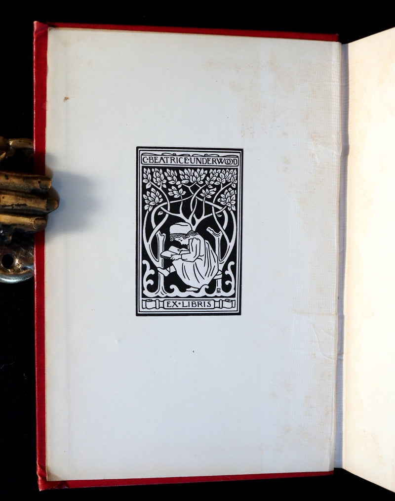 1904 Pre-Raphaelite Poetry - The DEFENCE Of GUENEVERE by William Morris. First Illustrated Edition by Jessie M. King.