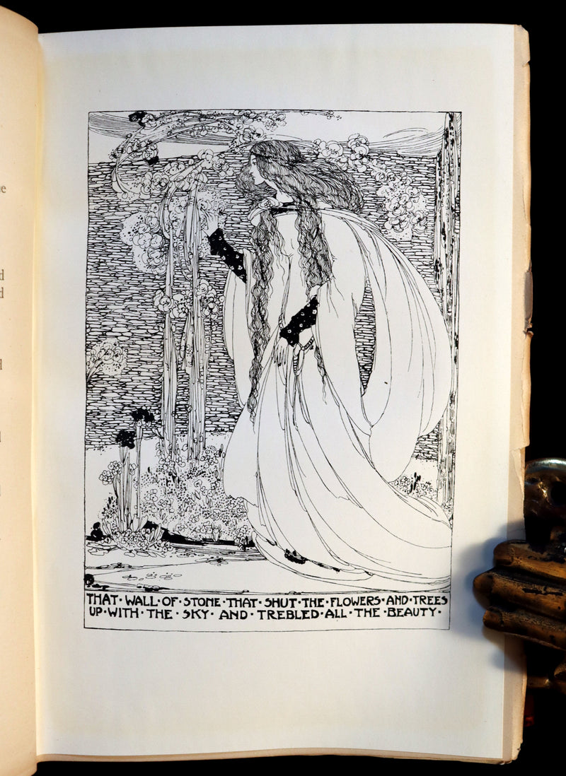 1904 Pre-Raphaelite Poetry - The DEFENCE Of GUENEVERE by William Morris. First Illustrated Edition by Jessie M. King.