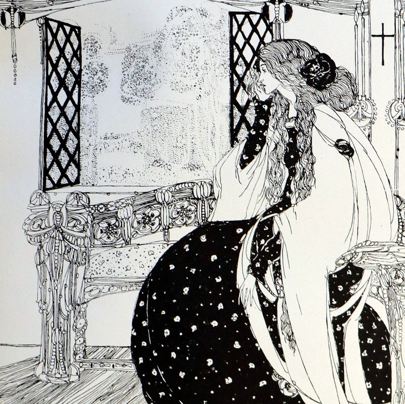 1904 Pre-Raphaelite Poetry - The DEFENCE Of GUENEVERE by William Morris. First Illustrated Edition by Jessie M. King.