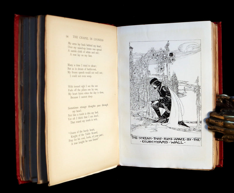1904 Pre-Raphaelite Poetry - The DEFENCE Of GUENEVERE by William Morris. First Illustrated Edition by Jessie M. King.