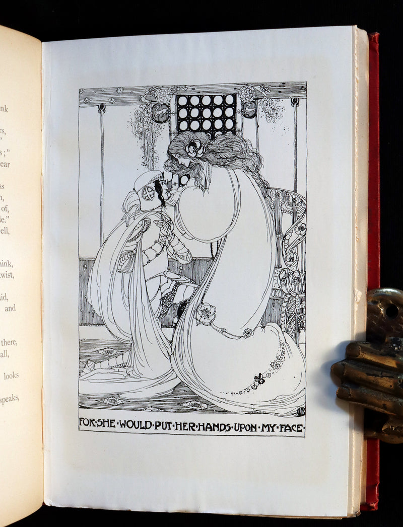 1904 Pre-Raphaelite Poetry - The DEFENCE Of GUENEVERE by William Morris. First Illustrated Edition by Jessie M. King.