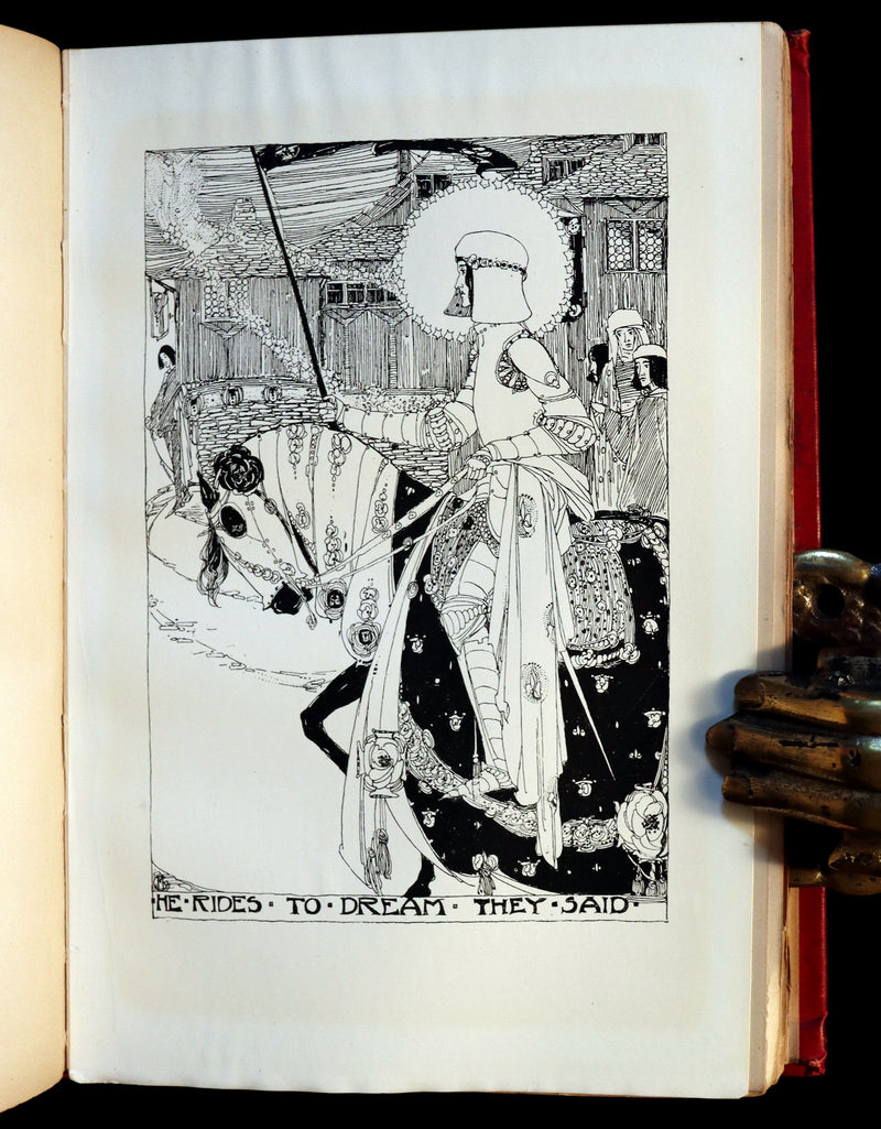 1904 Pre-Raphaelite Poetry - The DEFENCE Of GUENEVERE by William Morris. First Illustrated Edition by Jessie M. King.