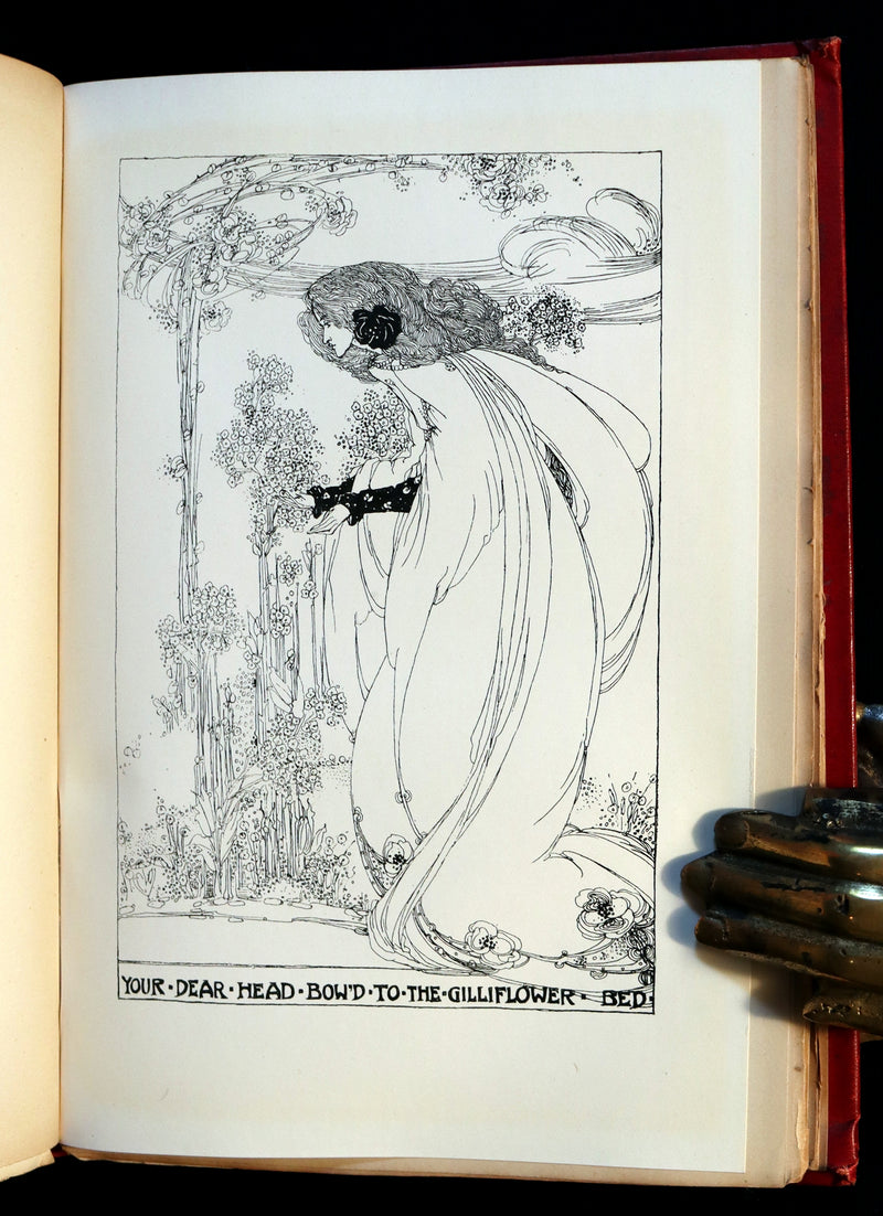1904 Pre-Raphaelite Poetry - The DEFENCE Of GUENEVERE by William Morris. First Illustrated Edition by Jessie M. King.