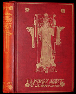 1904 Pre-Raphaelite Poetry - The DEFENCE Of GUENEVERE by William Morris. First Illustrated Edition by Jessie M. King.