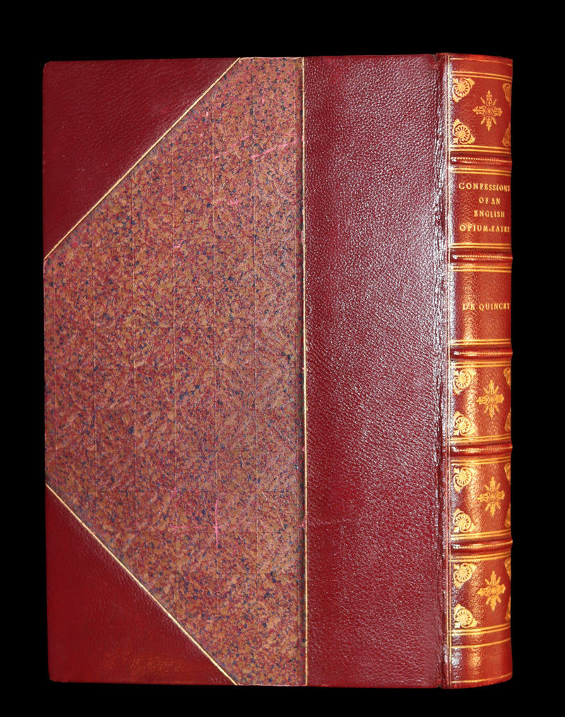 1930 Rare Book - Confessions of an English Opium-Eater by De Quincey. First Illustrated Edition by Sonia Woolf.