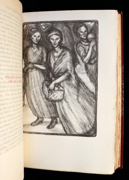 1930 Rare Book - Confessions of an English Opium-Eater by De Quincey. First Illustrated Edition by Sonia Woolf.