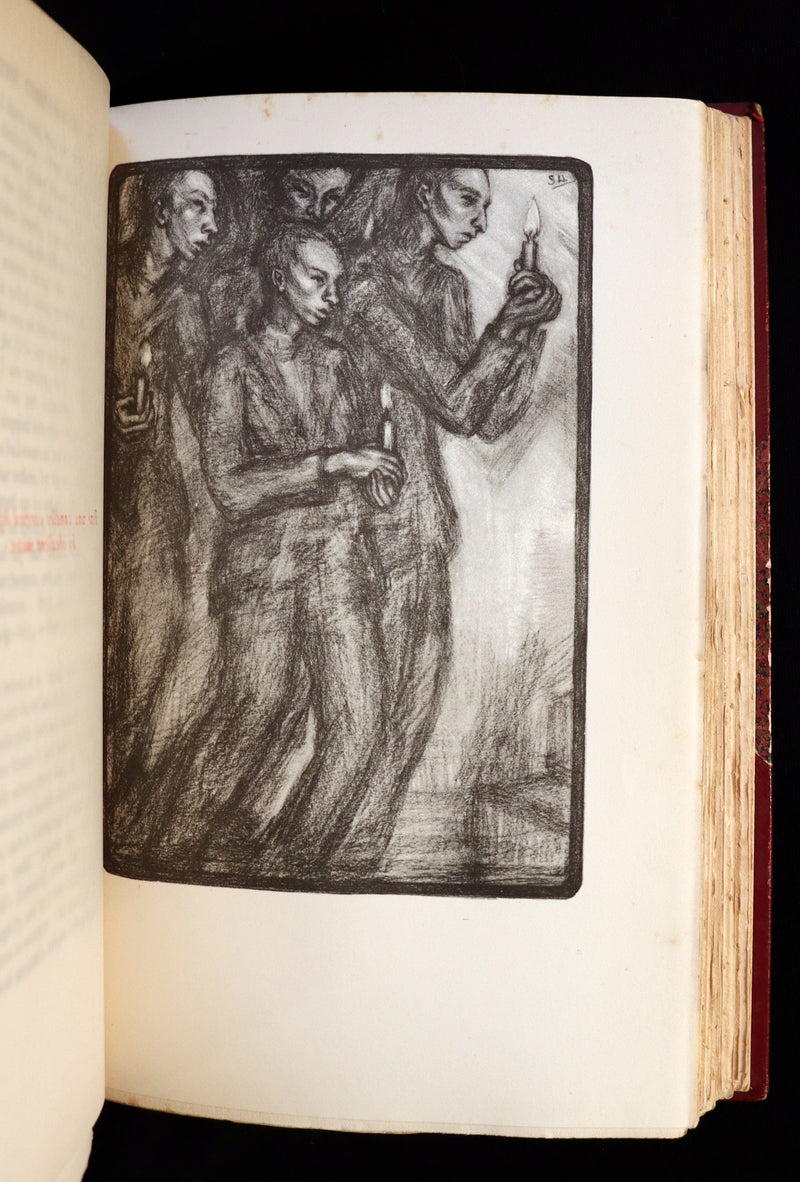 1930 Rare Book - Confessions of an English Opium-Eater by De Quincey. First Illustrated Edition by Sonia Woolf.