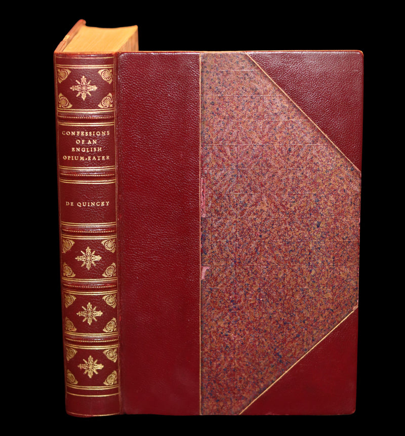 1930 Rare Book - Confessions of an English Opium-Eater by De Quincey. First Illustrated Edition by Sonia Woolf.