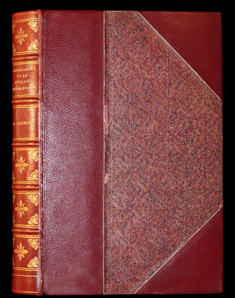 1930 Rare Book - Confessions of an English Opium-Eater by De Quincey. First Illustrated Edition by Sonia Woolf.
