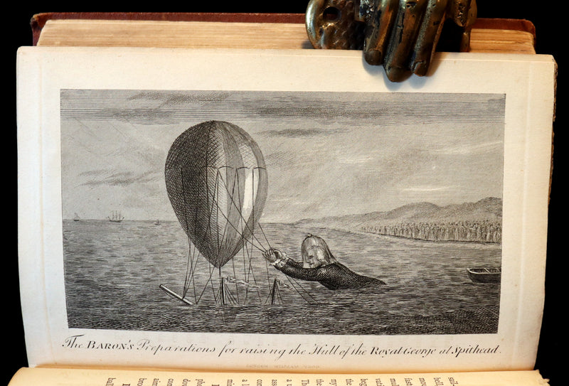 1867 Rare First Edition - The Travels and Surprising Adventures of Baron MUNCHAUSEN. Illustrated by Cruikshank.