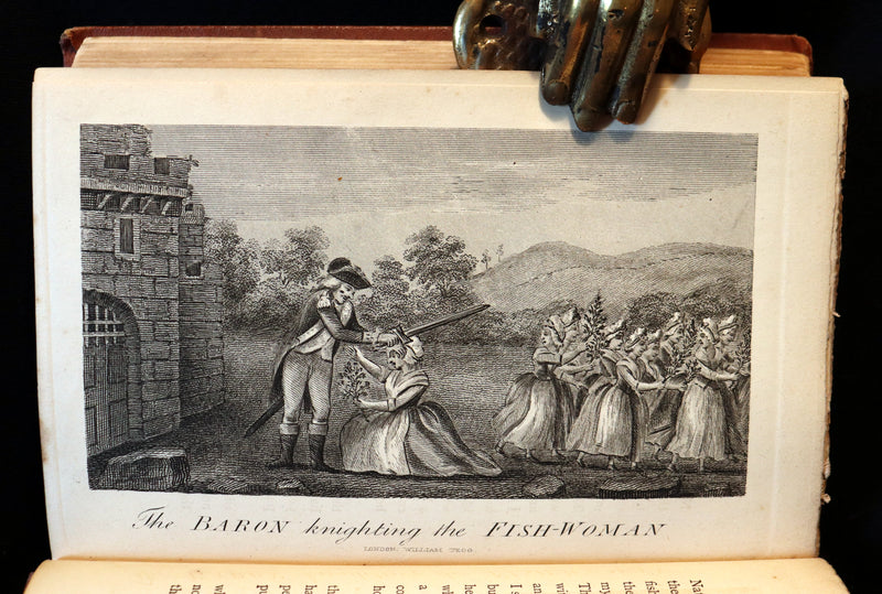 1867 Rare First Edition - The Travels and Surprising Adventures of Baron MUNCHAUSEN. Illustrated by Cruikshank.