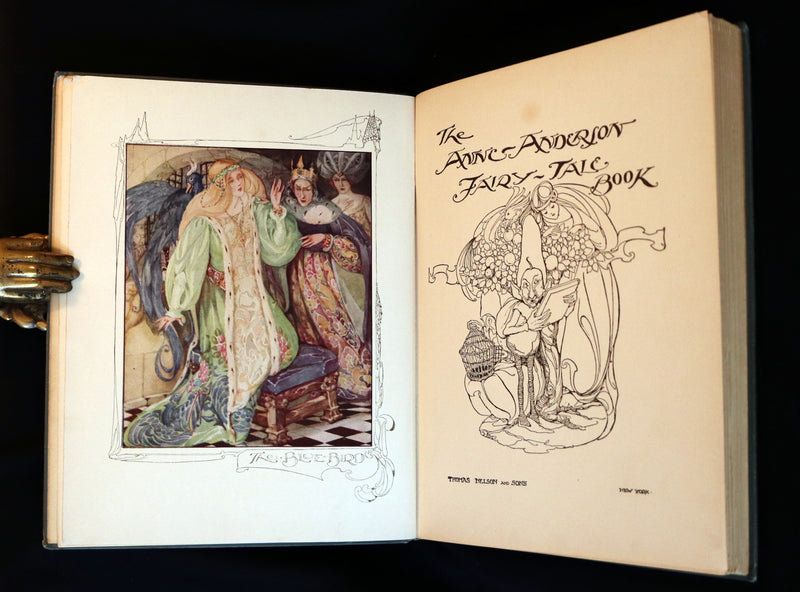 1923 Scarce First Edition - The Anne-Anderson Fairy-Tale Book. Illustrated.