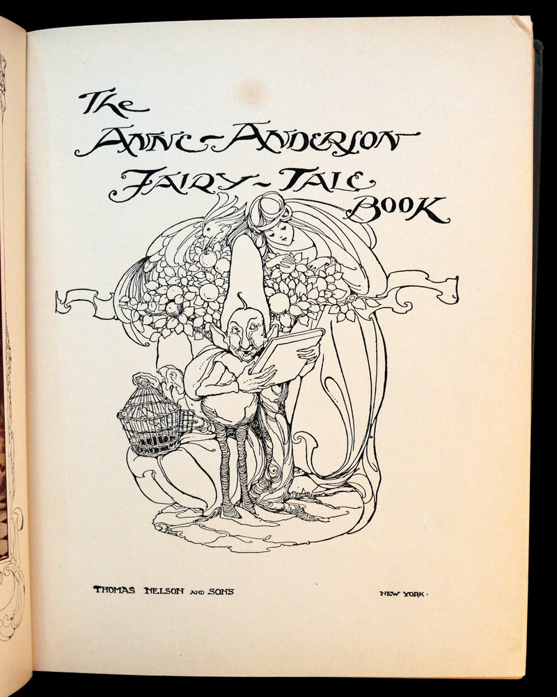 1923 Scarce First Edition - The Anne-Anderson Fairy-Tale Book. Illustrated.