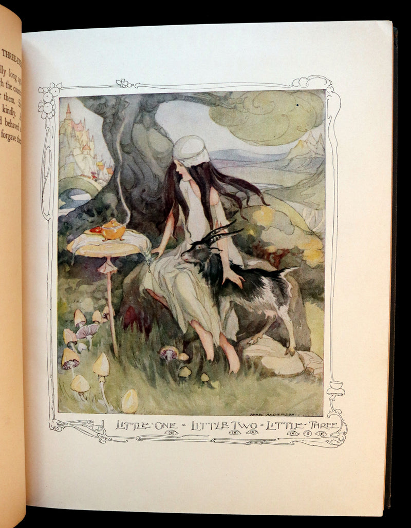 1923 Scarce First Edition - The Anne-Anderson Fairy-Tale Book. Illustrated.