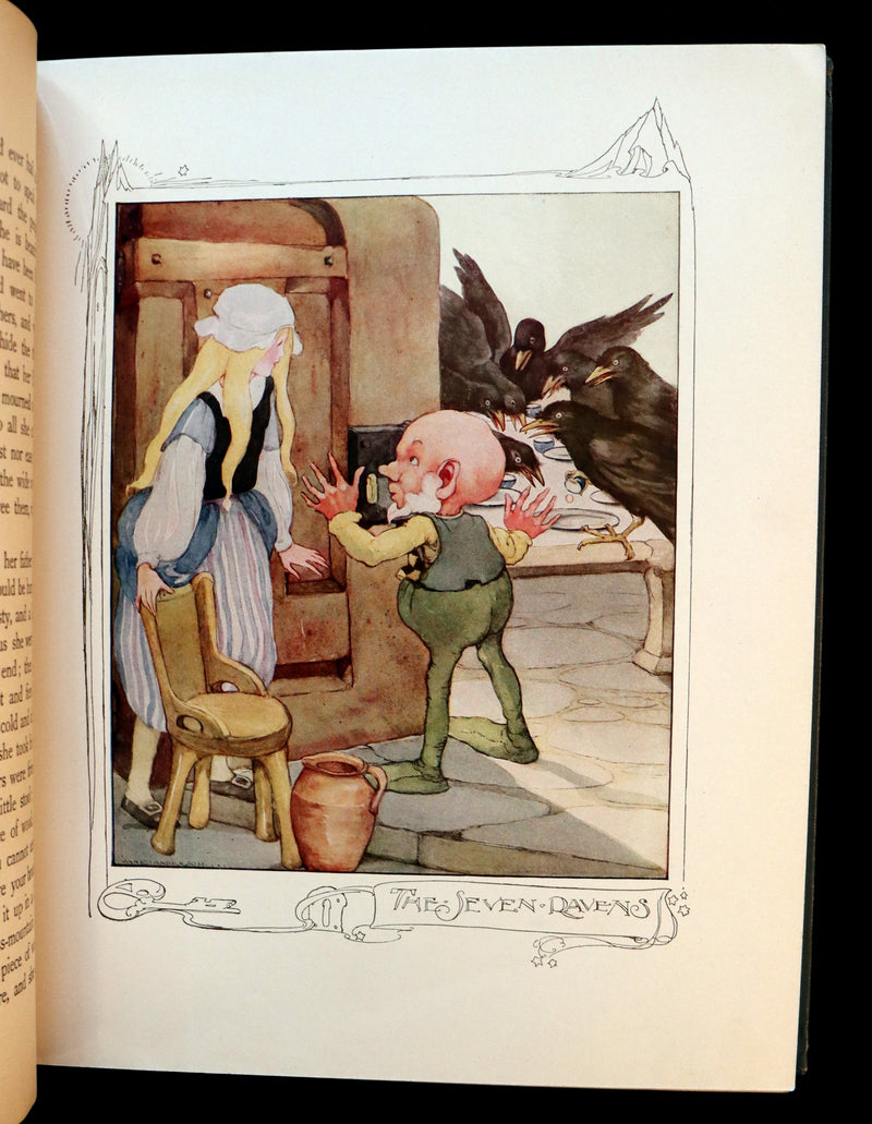 1923 Scarce First Edition - The Anne-Anderson Fairy-Tale Book. Illustrated.