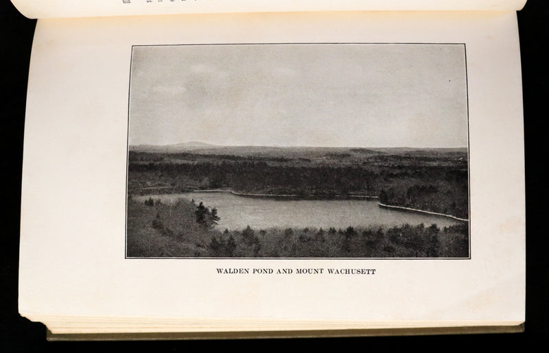 1893 Scarce Edition - WALDEN or, Life in the Woods by Henry David Thoreau with Photogravures.
