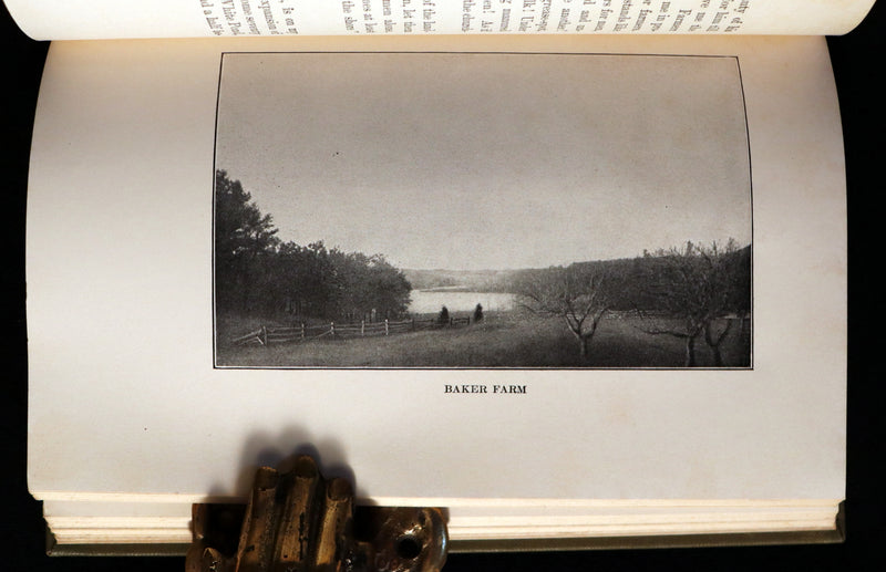 1893 Scarce Edition - WALDEN or, Life in the Woods by Henry David Thoreau with Photogravures.