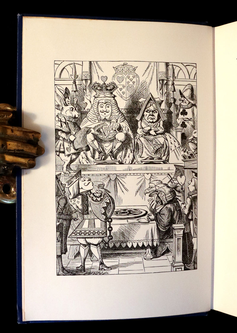 1902 Scarce Edition in Blue - ALICE'S ADVENTURES IN WONDERLAND by Lewis Carroll.