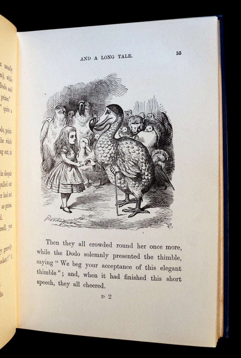 1902 Scarce Edition in Blue - ALICE'S ADVENTURES IN WONDERLAND by Lewis Carroll.