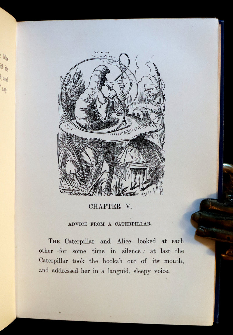 1902 Scarce Edition in Blue - ALICE'S ADVENTURES IN WONDERLAND by Lewis Carroll.