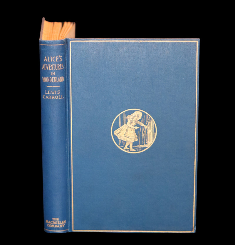 1902 Scarce Edition in Blue - ALICE'S ADVENTURES IN WONDERLAND by Lewis Carroll.